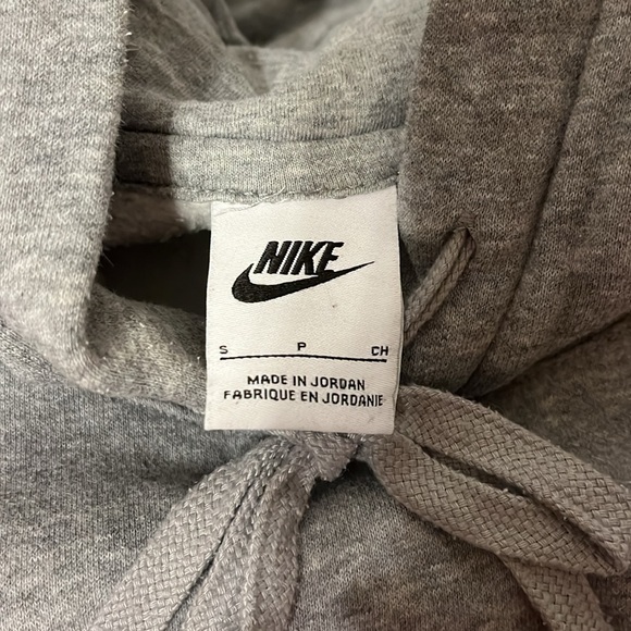 Nike gray heathered hoodie - Picture 5 of 7